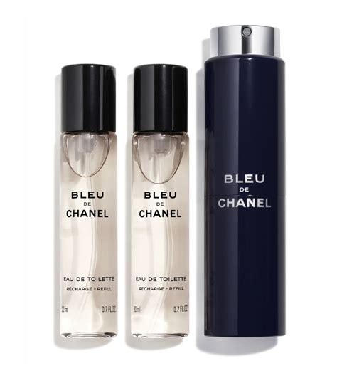 bleu de chanel eau de parfum twist and spray set|bleu de chanel perfume twist.